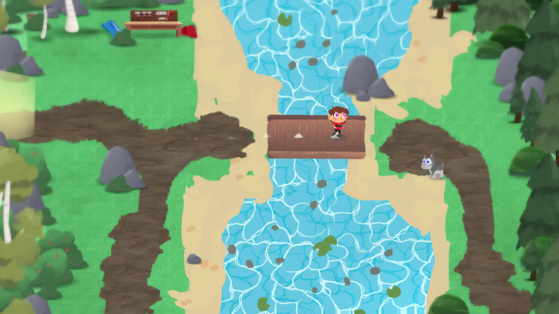 Screenshot from Chriss Cross (unpolished)
