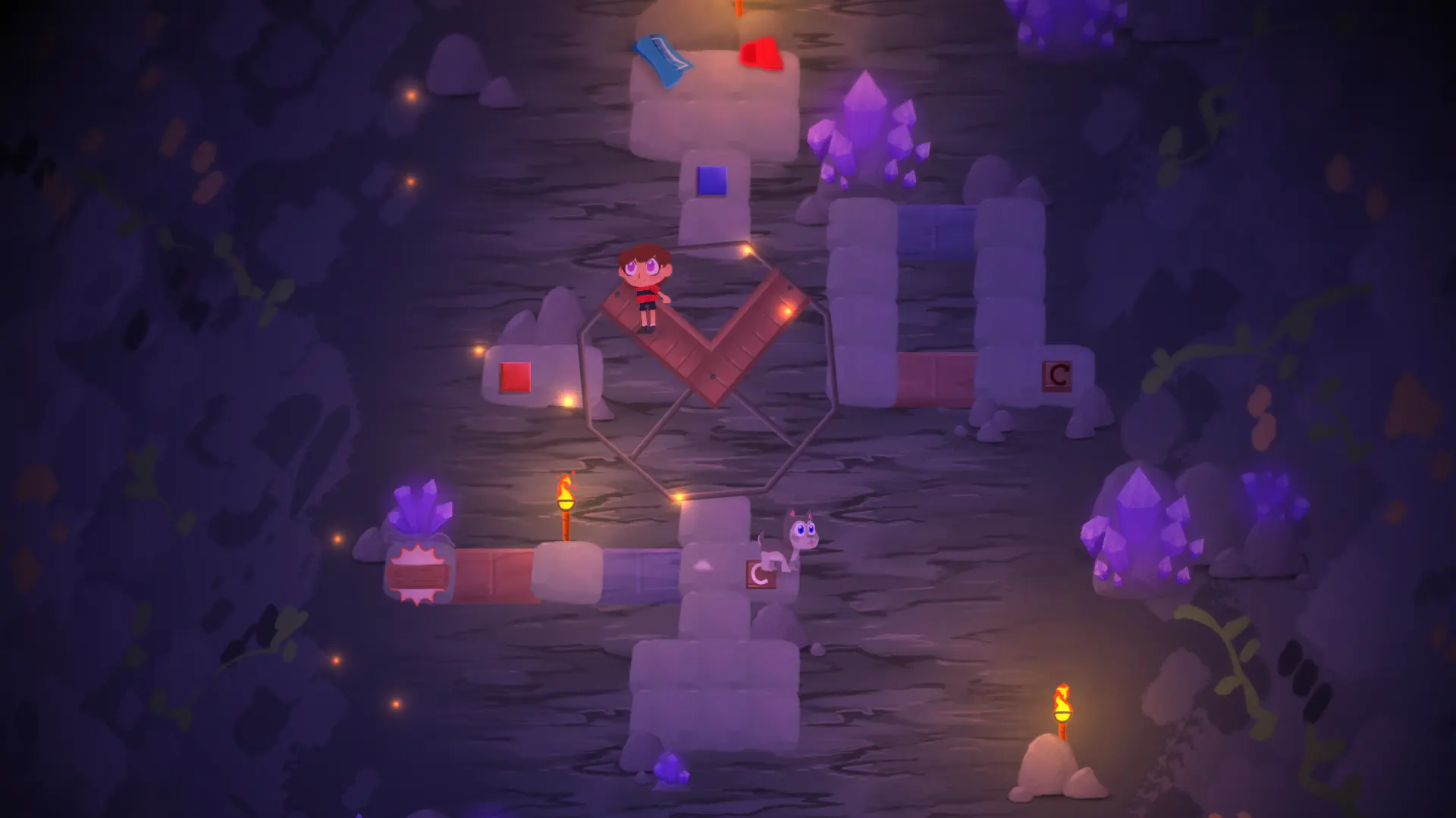 Screenshot from Chriss Cross (unpolished)