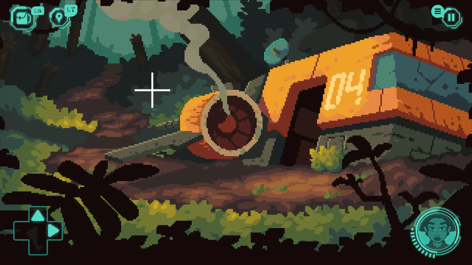 Screenshot from The Abandoned Planet