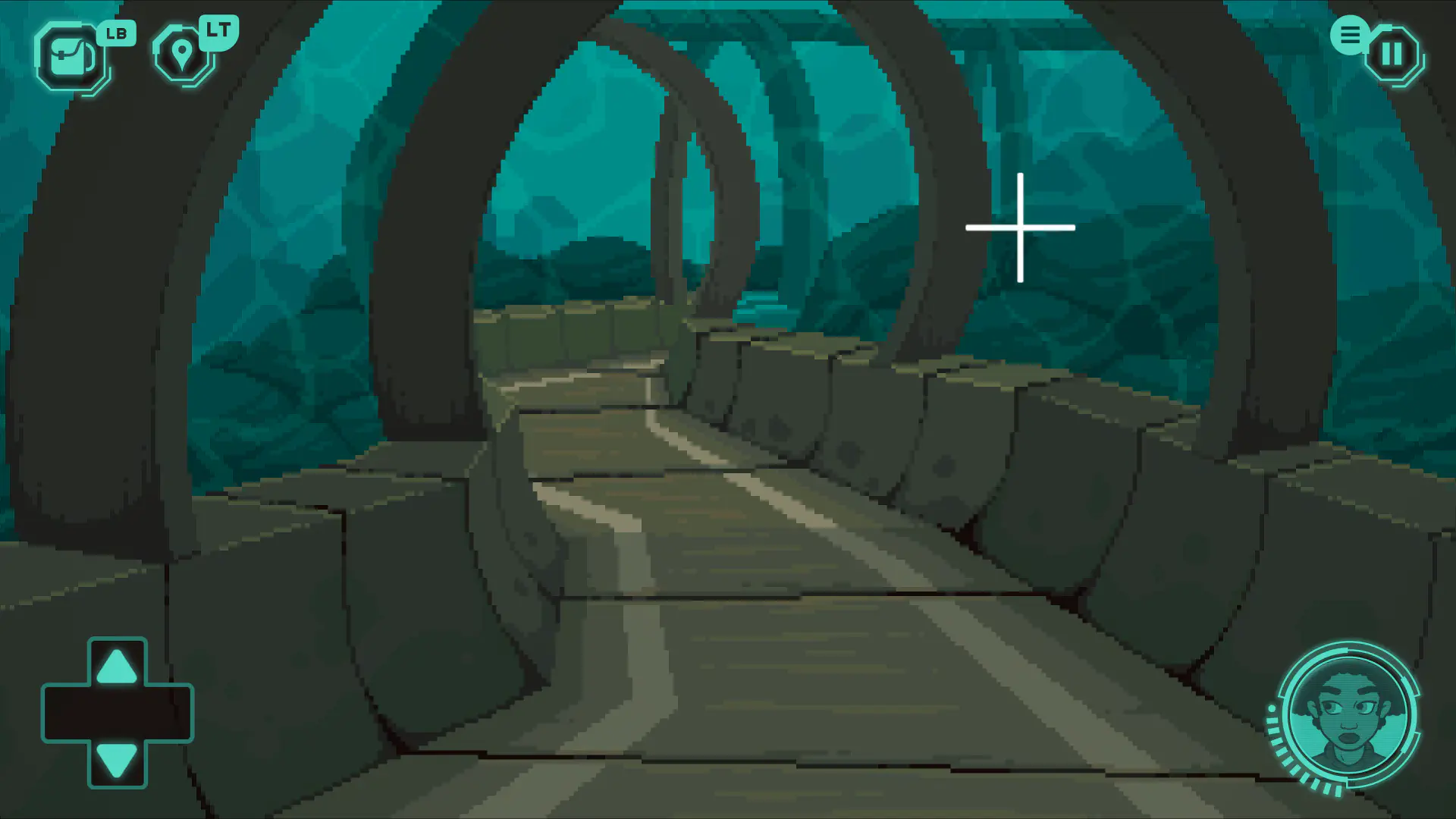 Screenshot from The Abandoned Planet